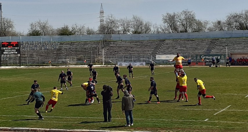 Victorie pentru CS Năvodari în meciul cu RC Bârlad din Liga Națională de rugby