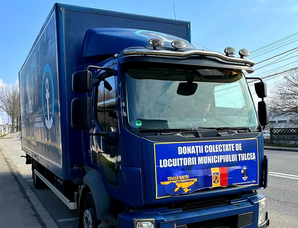TULCEA: Convoaiele umanitare pentru Ucraina, taxate la Isaccea