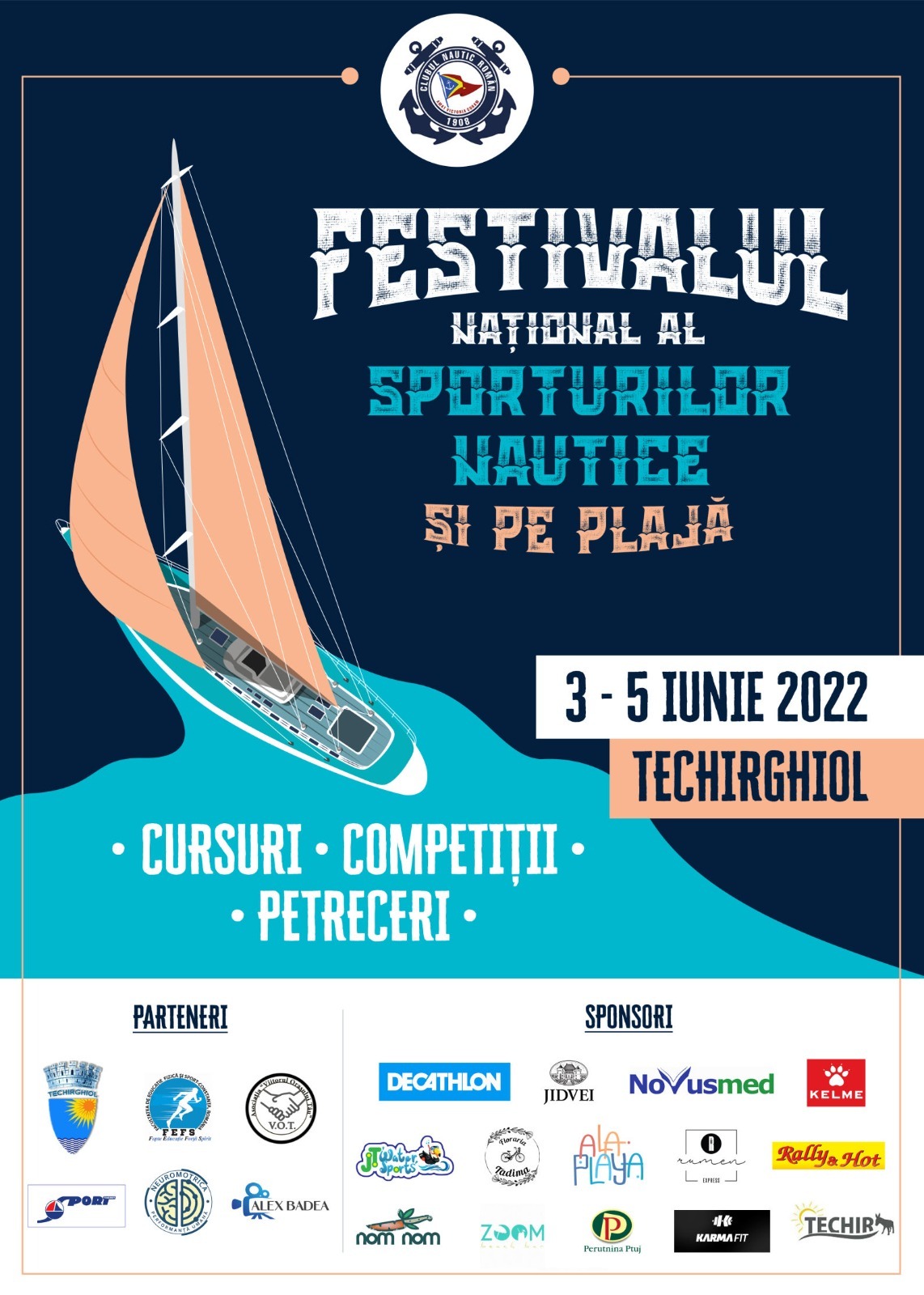 Festivalul Național al Sporturilor Nautice și pe Plajă este programat în weekend la Techirghiol
