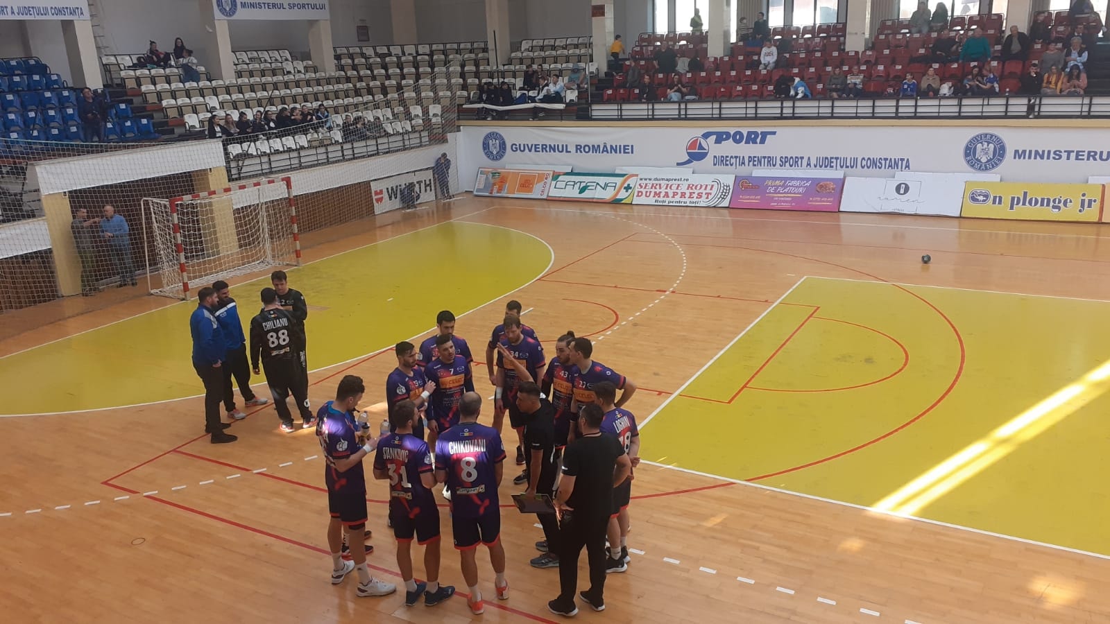 HC Dobrogea Sud întâlnește la Constanța pe “U” Cluj