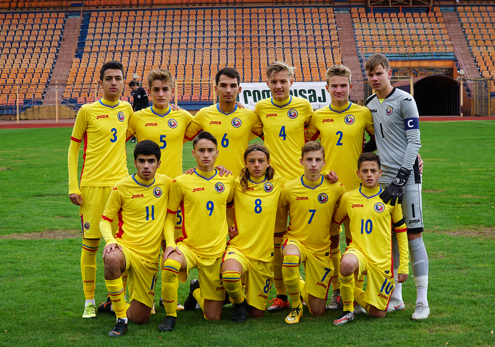 Naționala de fotbal U15 a României participă la Turneul Națiunilor