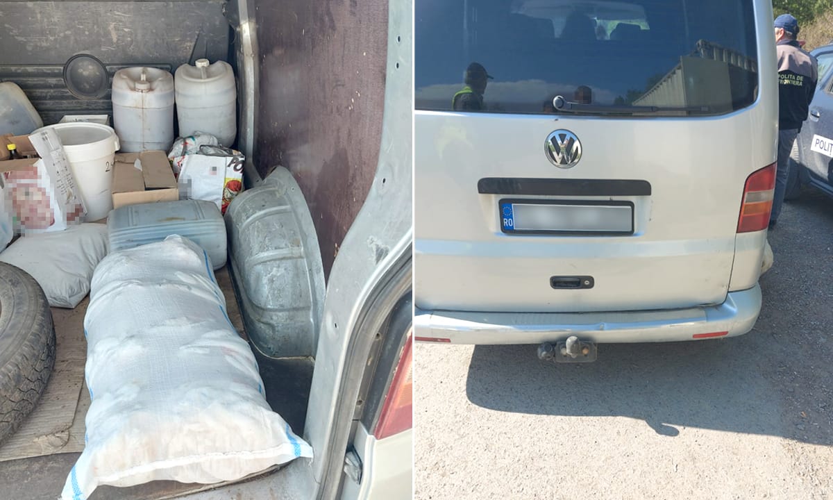 TULCEA: Peste 300 de kilograme de pește deținut ilegal, descoperite de polițiștii de frontieră