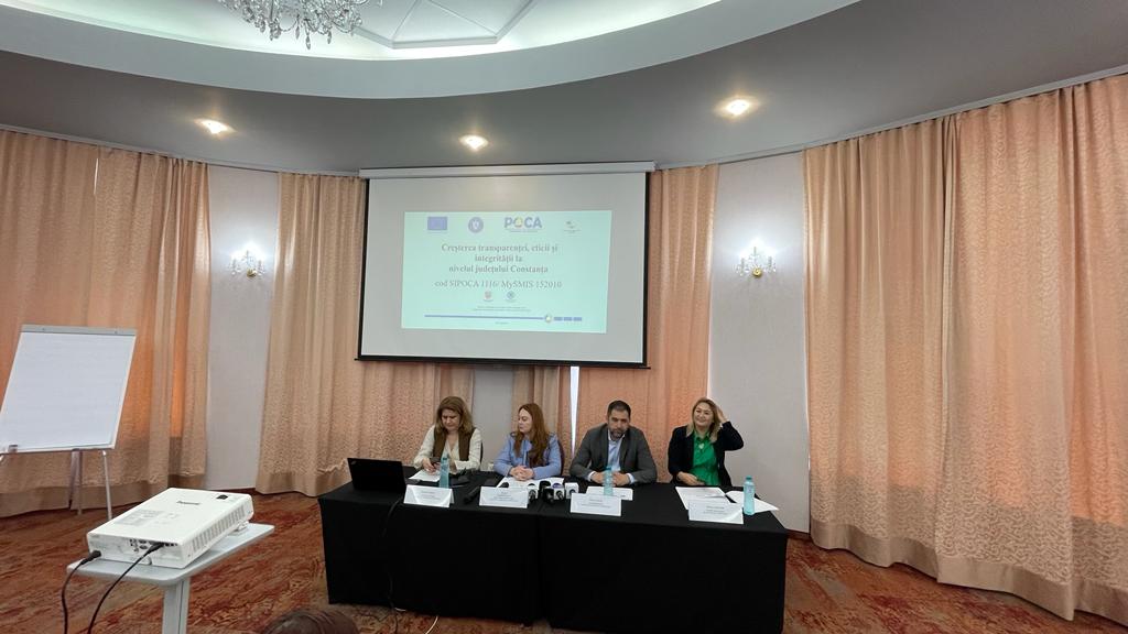CONSTANŢA: Proiect pentru creșterea transparenței, eticii și integrității în cadrul autorităților și instituțiilor publice