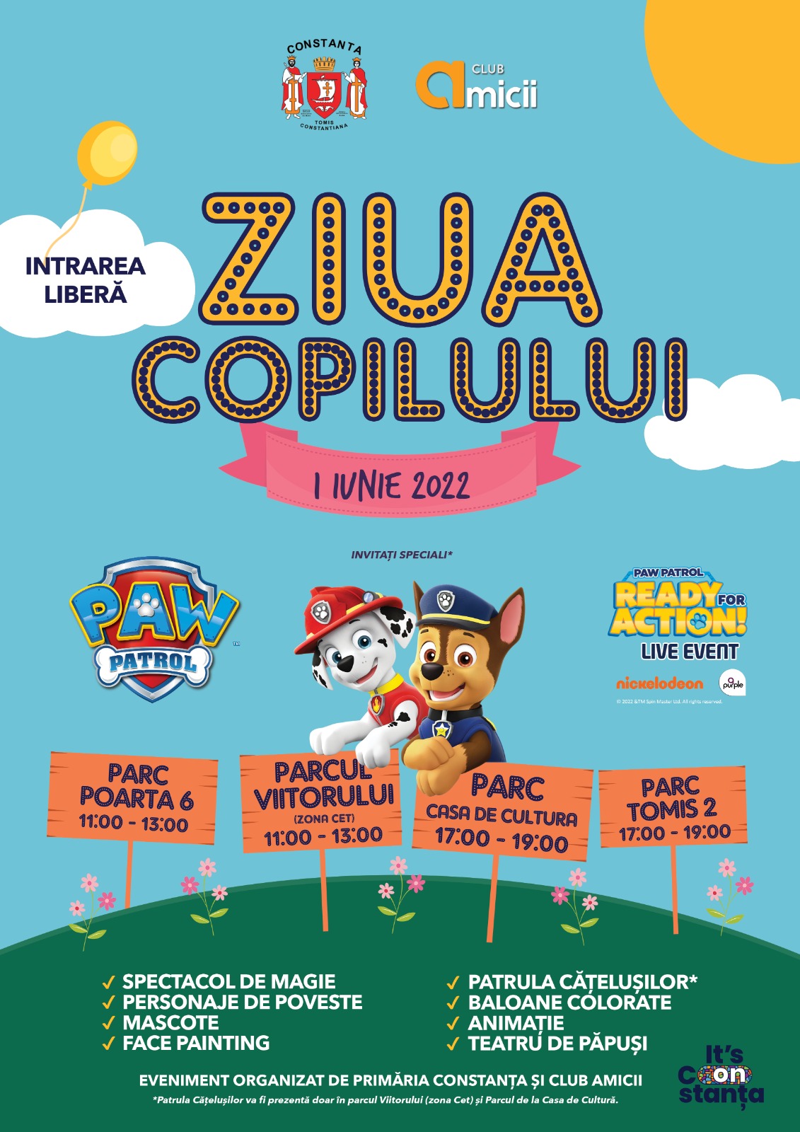 CONSTANȚA. Ce activități au loc de Ziua Internațională a Copilului