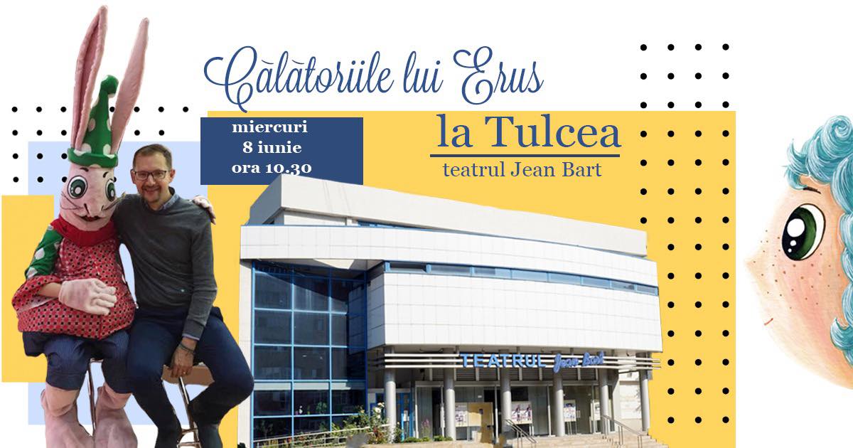 TULCEA: Alec Blenche aduce la Teatrul Jean Bart „Călătoriile lui Erus prin România“