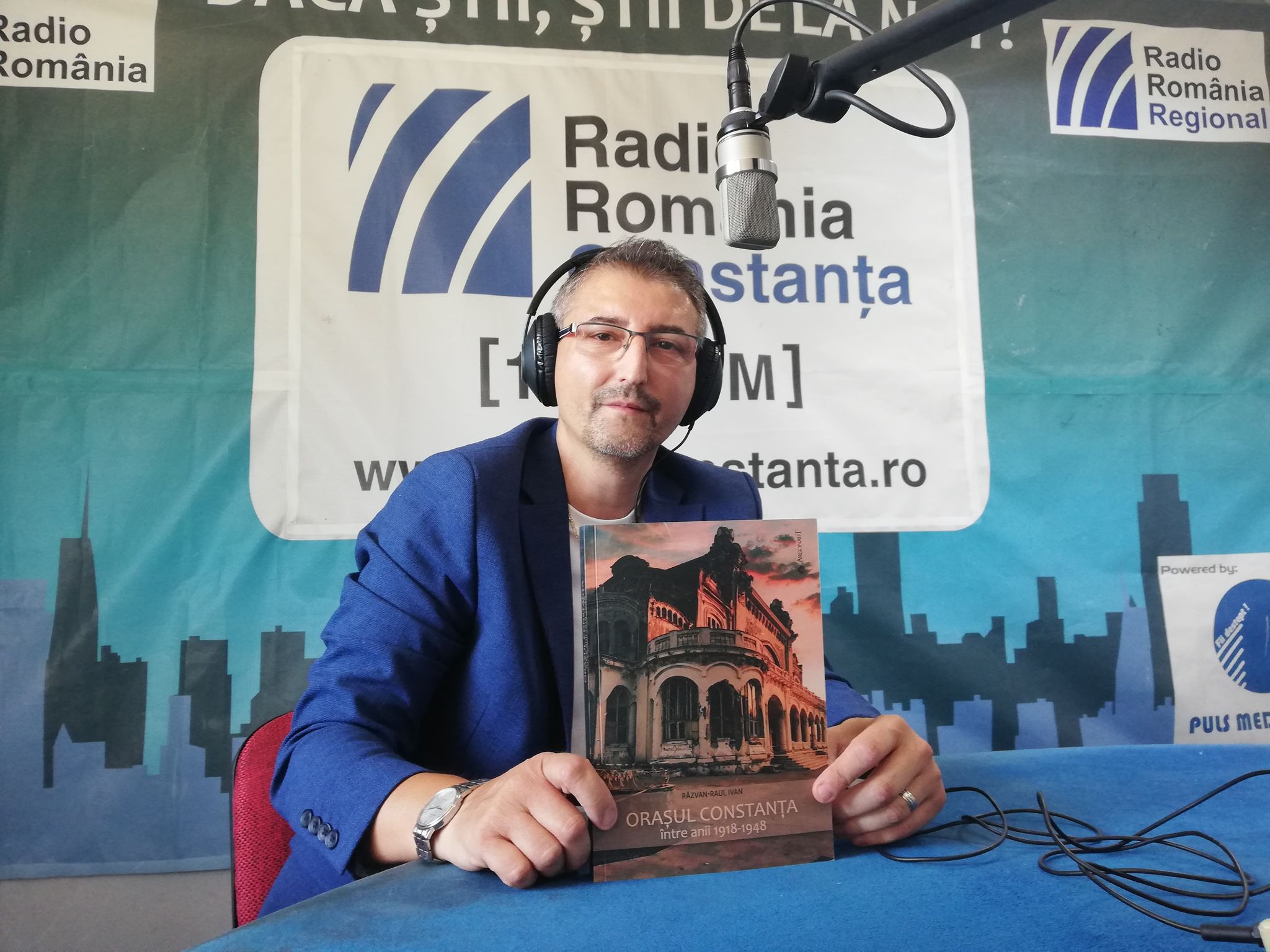 INTERVIUL DIMINEȚII. Prof. dr. Răzvan-Raul Ivan a lansat  ieri, la Muzeul de Istorie Națională și Arheologie Constanța, monografia „Orașul Constanța între anii 1918-1948”.