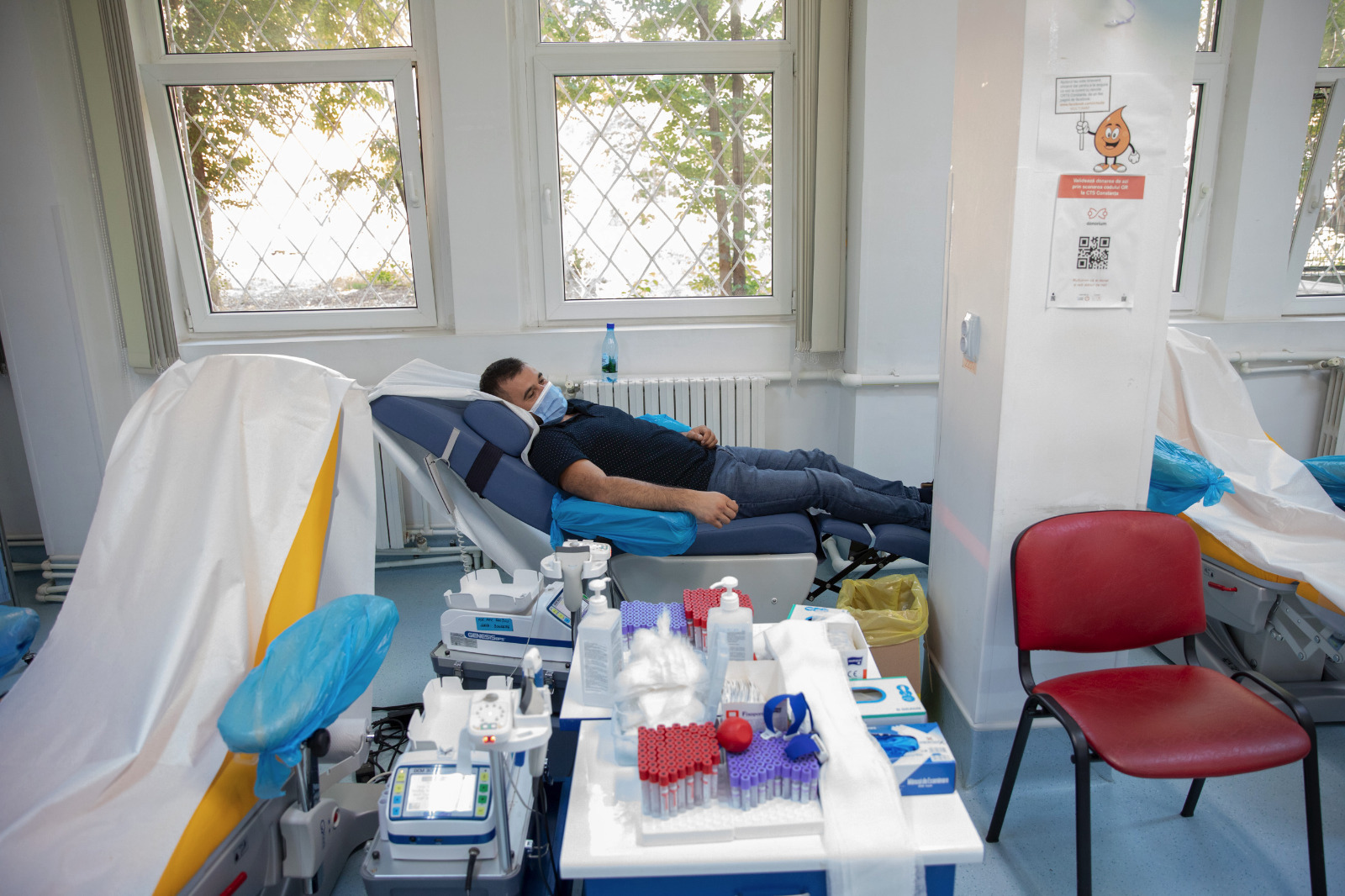 Acțiune de donare de sânge, organizată, în premieră, la Baroul Constanța