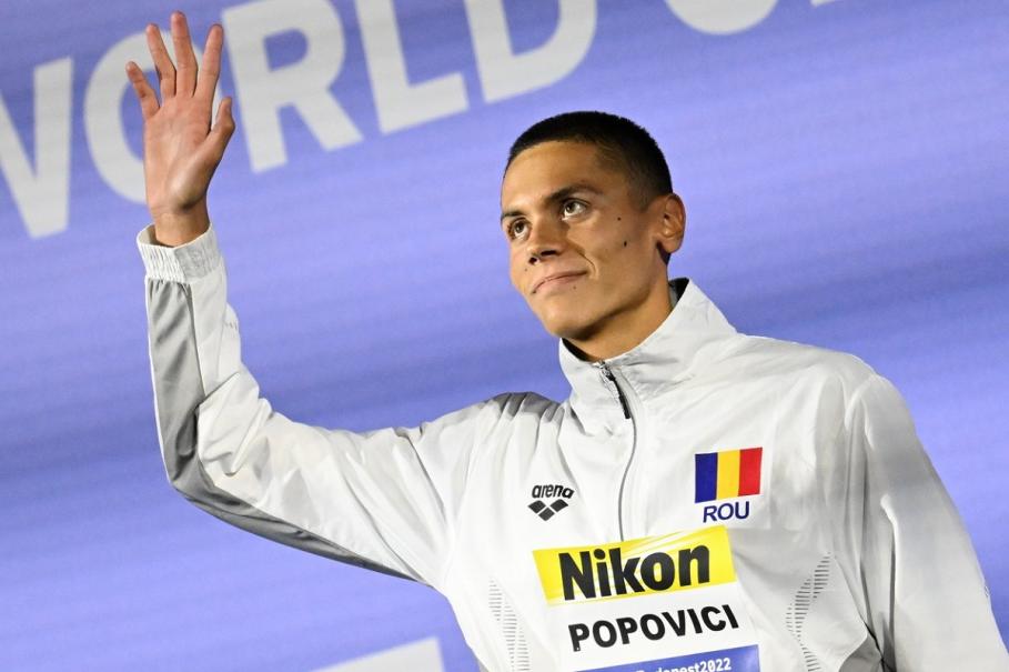 David Popovici este cel mai bun sportiv din Balcani în 2022