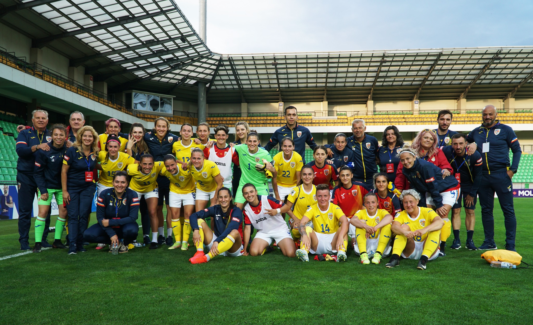 Victorie clară în deplasare pentru naţionala feminină de fotbal a României