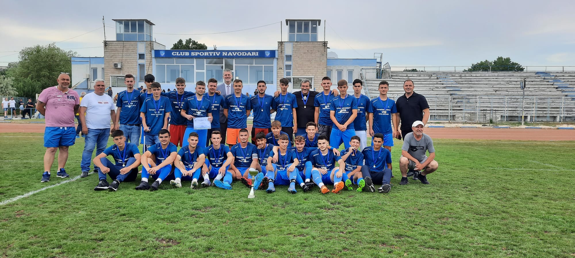 Echipa de fotbal CS Năvodari U19 este campioana județului Constanța