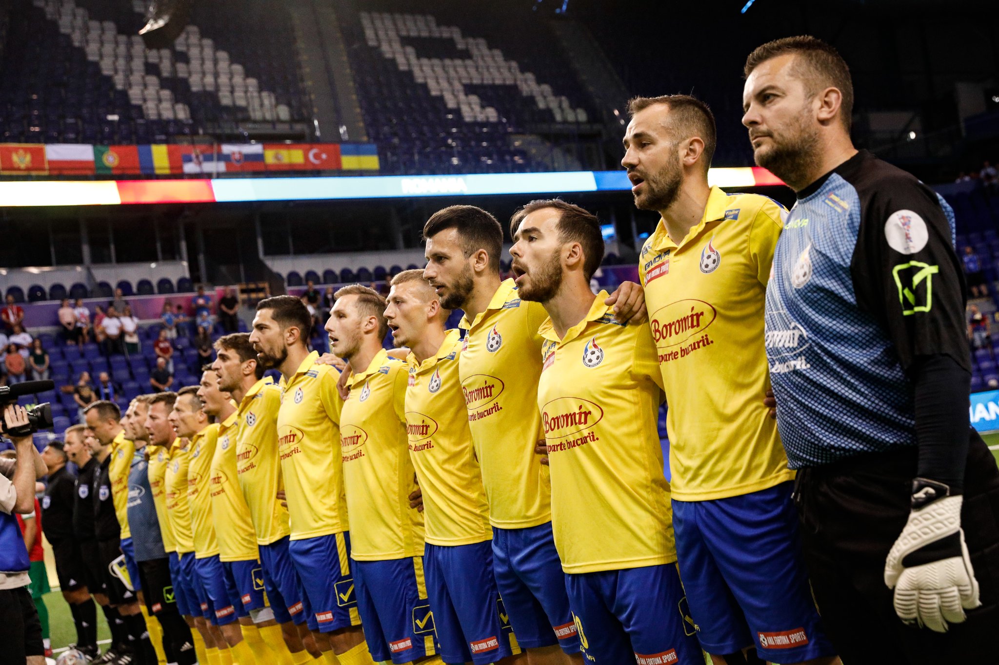 Naționala României s-a calificat în semifinalele Campionatului European de minifotbal
