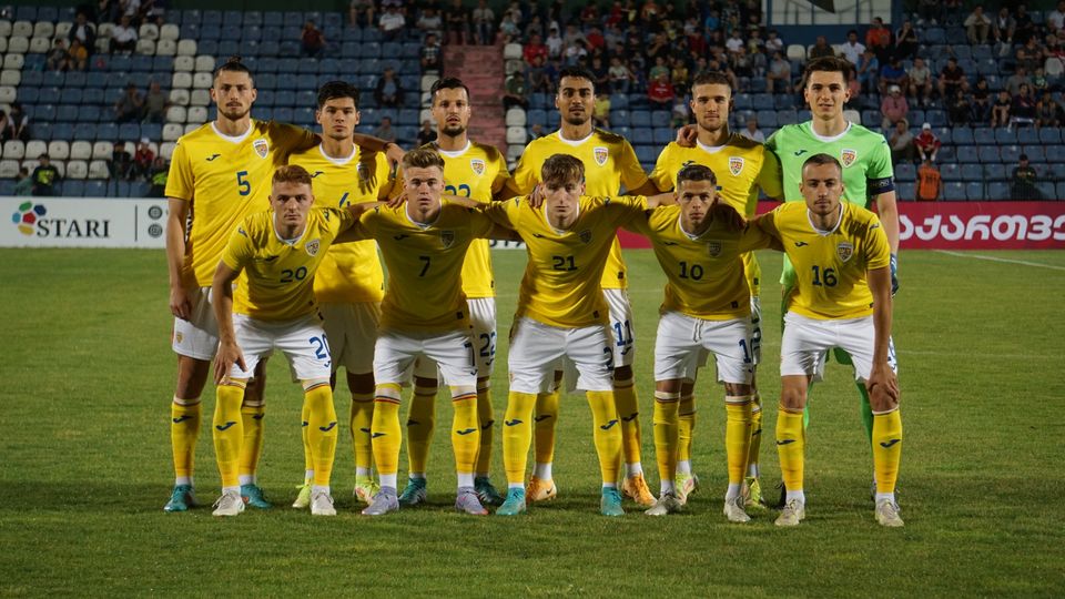 Naționala de fotbal U21 a României debutează în deplasare în preliminariile EURO 2025