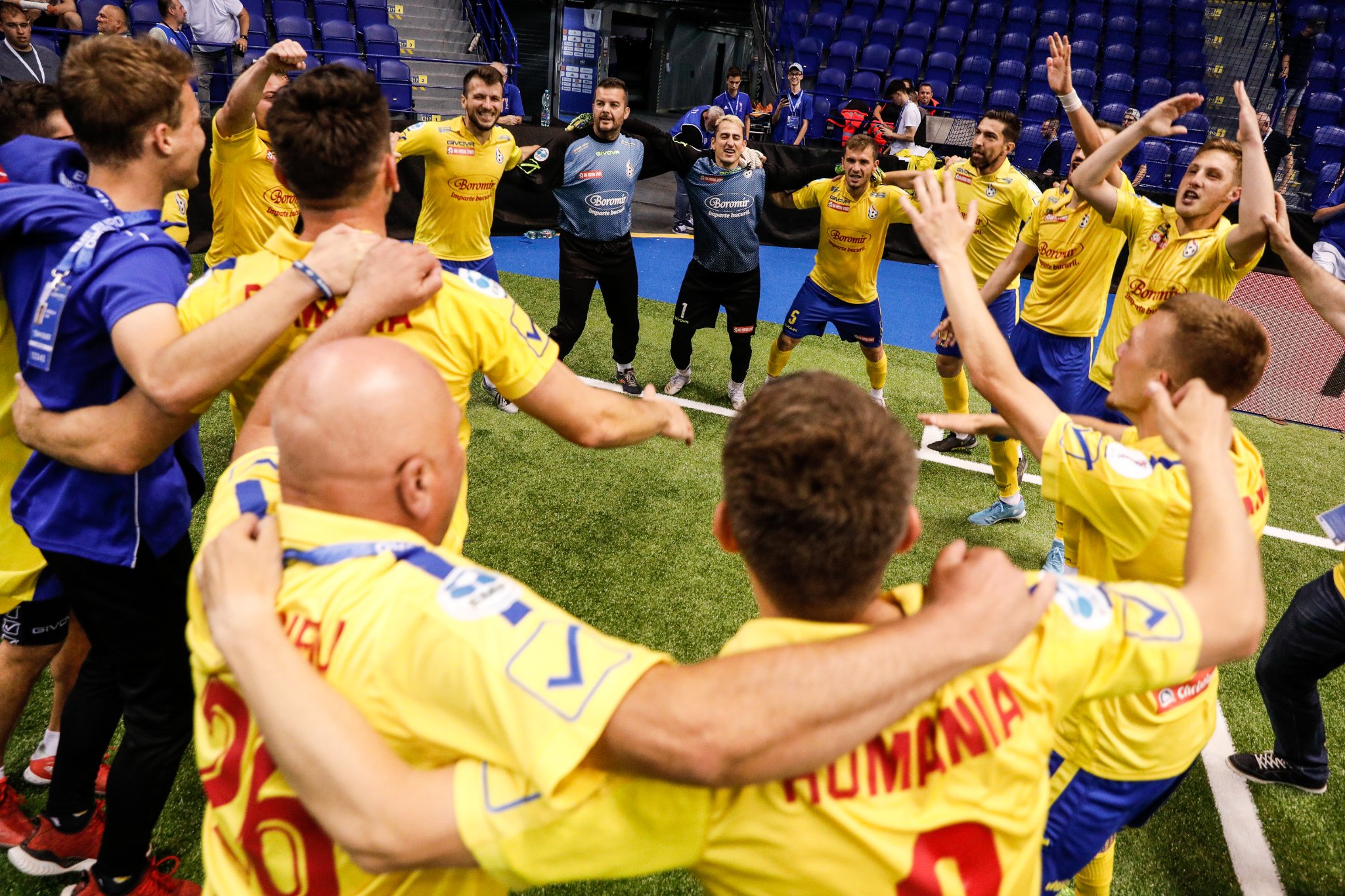 Naționala României va juca finala Campionatului European de minifotbal