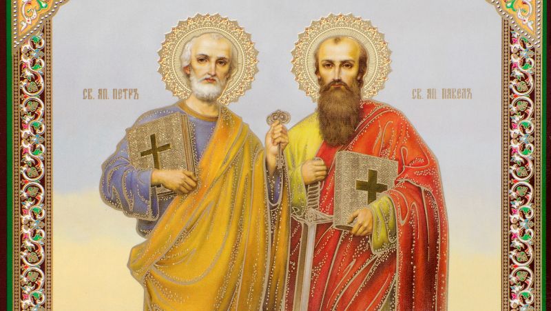 Peste 500.000 de români îşi sărbătoresc onomastica de Sfinţii Apostoli Petru şi Pavel