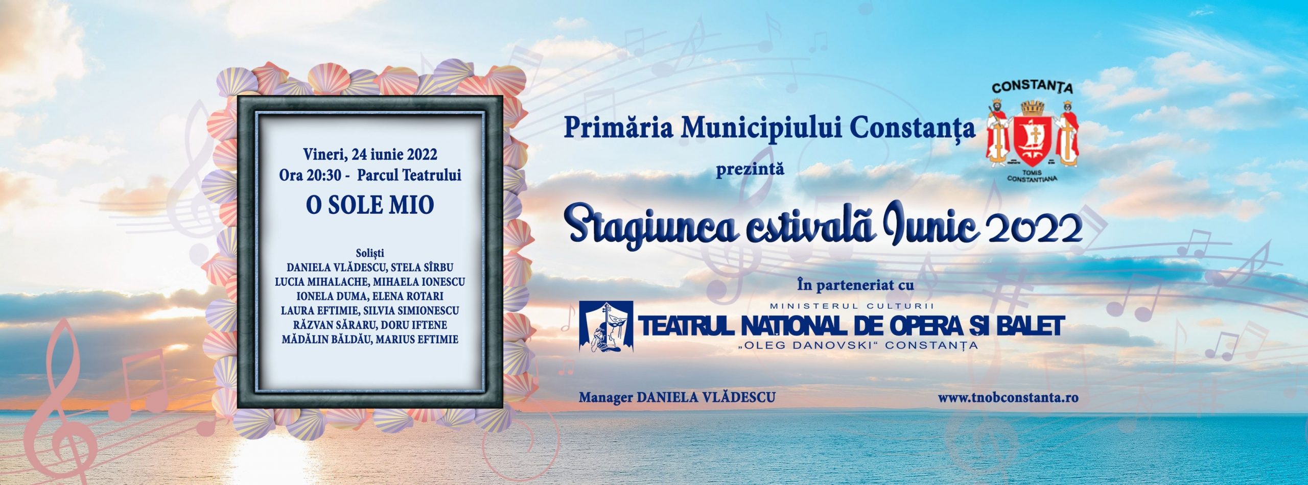 Fermecătoarea muzică italienească revine în parcul Teatrului Național de Operă și Balet „Oleg Danovski”