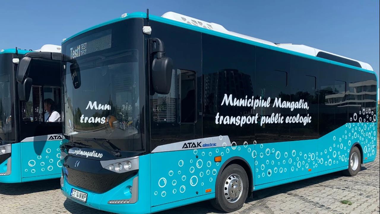 MANGALIA: Transport public gratuit pentru turiști și localnici