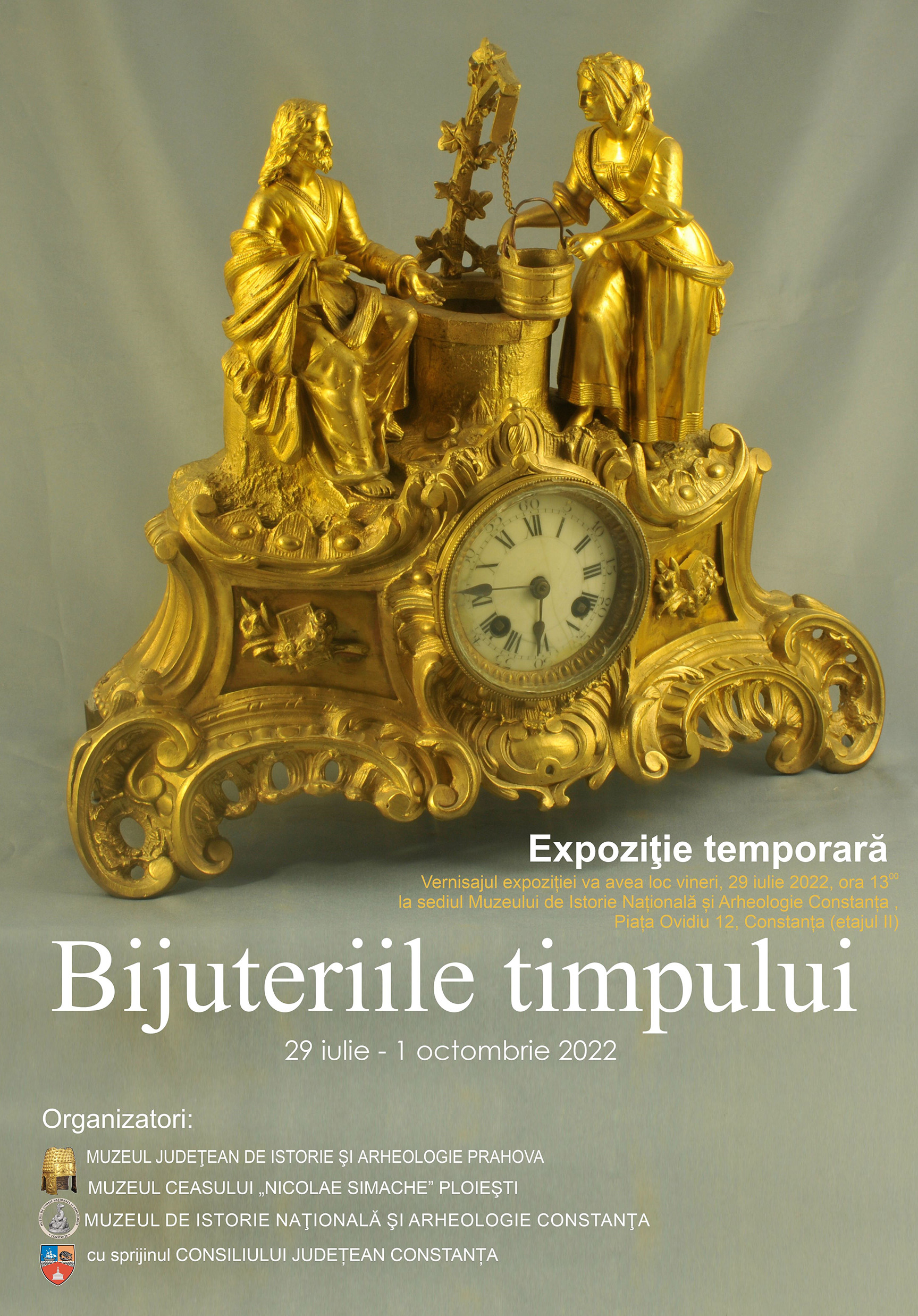 CONSTANȚA: Expoziție de ceasuri de colecție ”Bijuteriile Timpului”