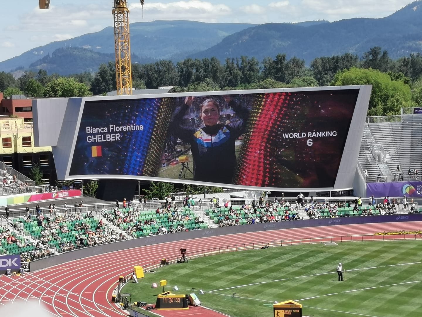 Bianca Ghelber a fost aproape de podium la Mondialele de atletism