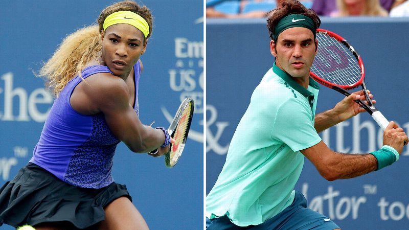 Serena Williams și Roger Federer nu mai figurează în clasamentele internaționale de tenis