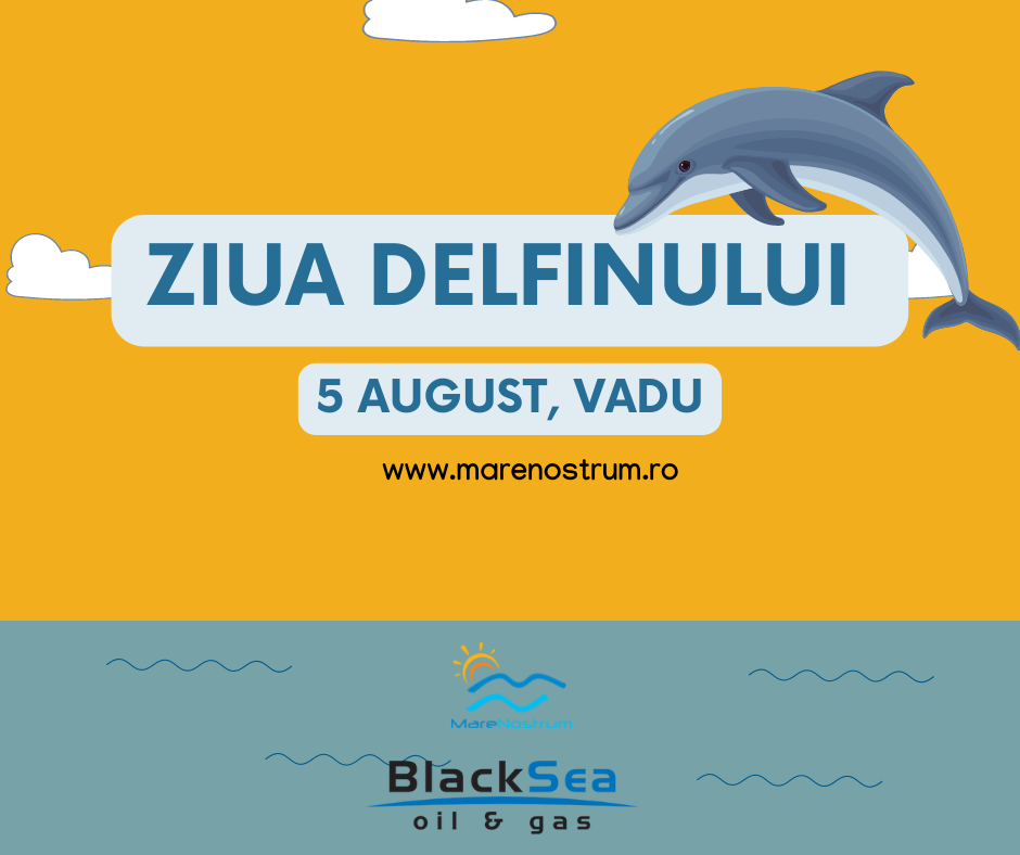 Ziua Delfinului va fi organizată la Vadu, pe data de 5 august