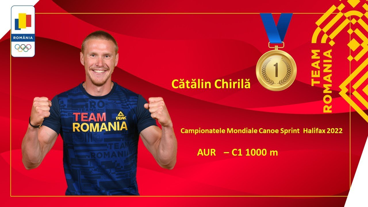 TULCEA: Sportivul Cătălin Chirilă, campion mondial la kaiac-canoe a fost numit cetățean de onoare