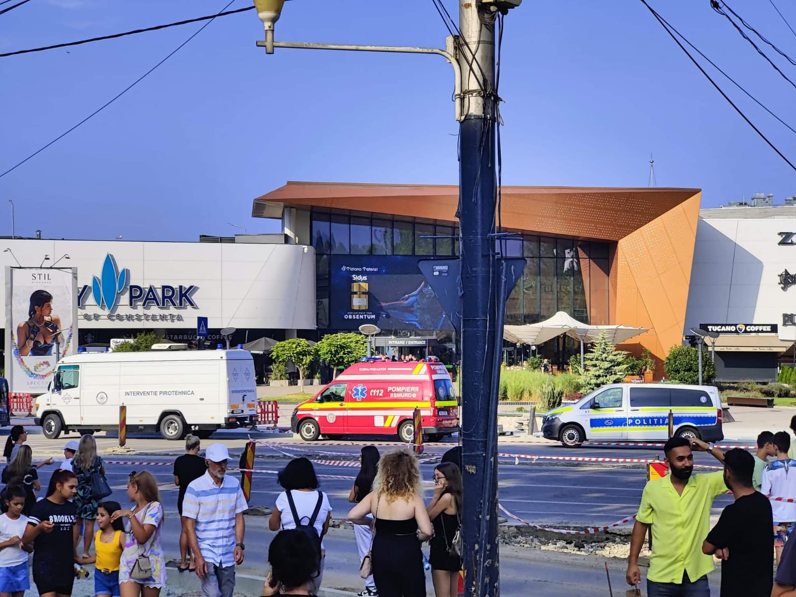 FOTO. INTERVENȚIE la City Park Mall