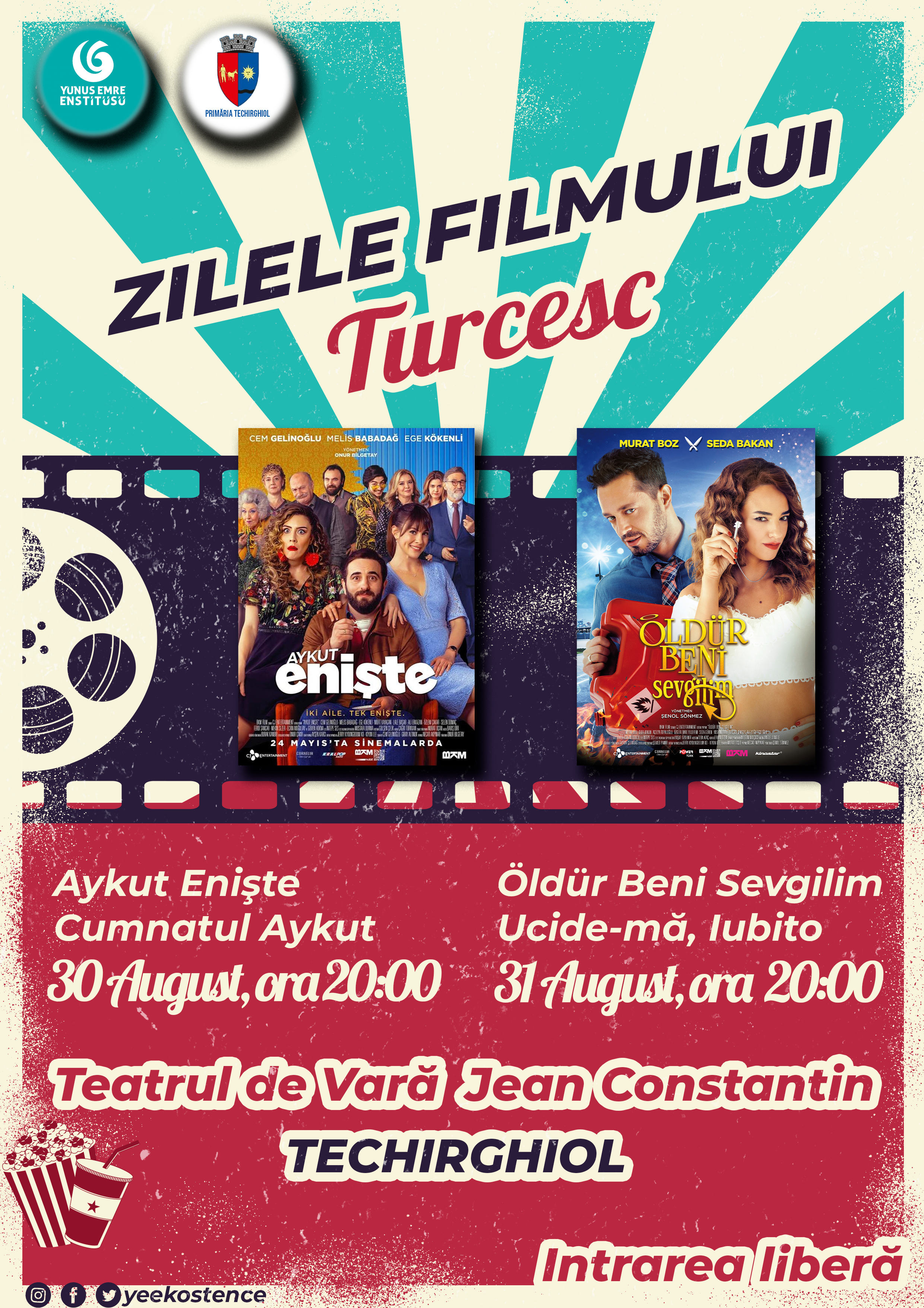 TECHIRGHIOL: Zilele Filmului Turcesc, la Teatrul de Vară „Jean Constantin”