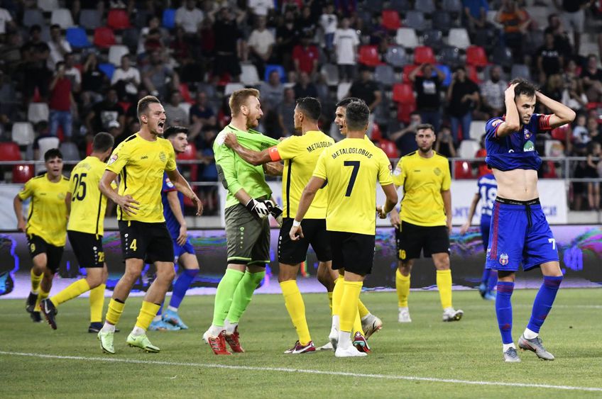 CSA Steaua și Metaloglobus au încheiat la egalitate meciul de ieri din Liga a-II-a de fotbal
