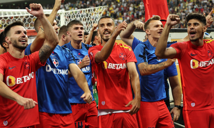 FCSB a fost sancționată de UEFA după meciul cu Saburtalo