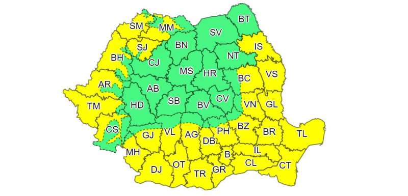 CONSTANȚA/TULCEA: Codul galben de caniculă a fost prelungit