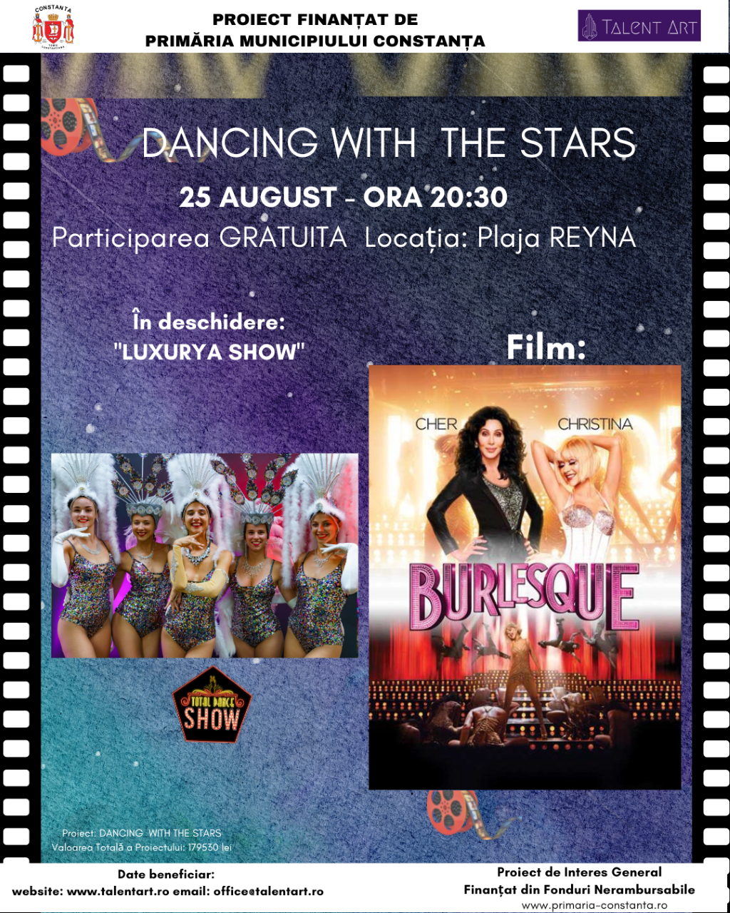 CONSTANŢA: Ce musical-uri puteţi vedea în cadrul proiectului „Dancing with the stars”