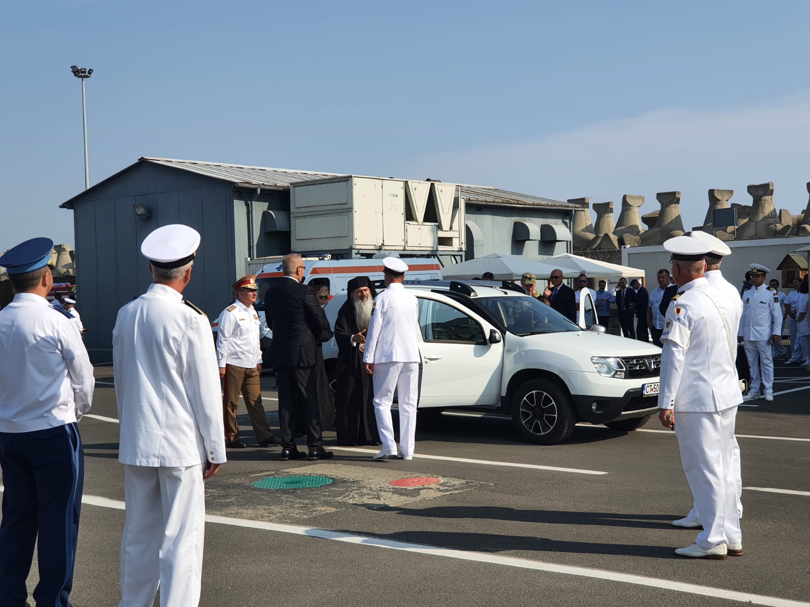 ZIUA MARINEI ROMÂNE. Slujba oficiată de IPS Teodosie, întreruptă de o DEFECȚIUNE TEHNICĂ