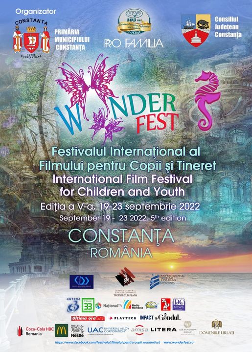 CONSTANŢA: Festivalul Internațional al Filmului pentru Copii și Tineret ”WonderFest” începe astăzi