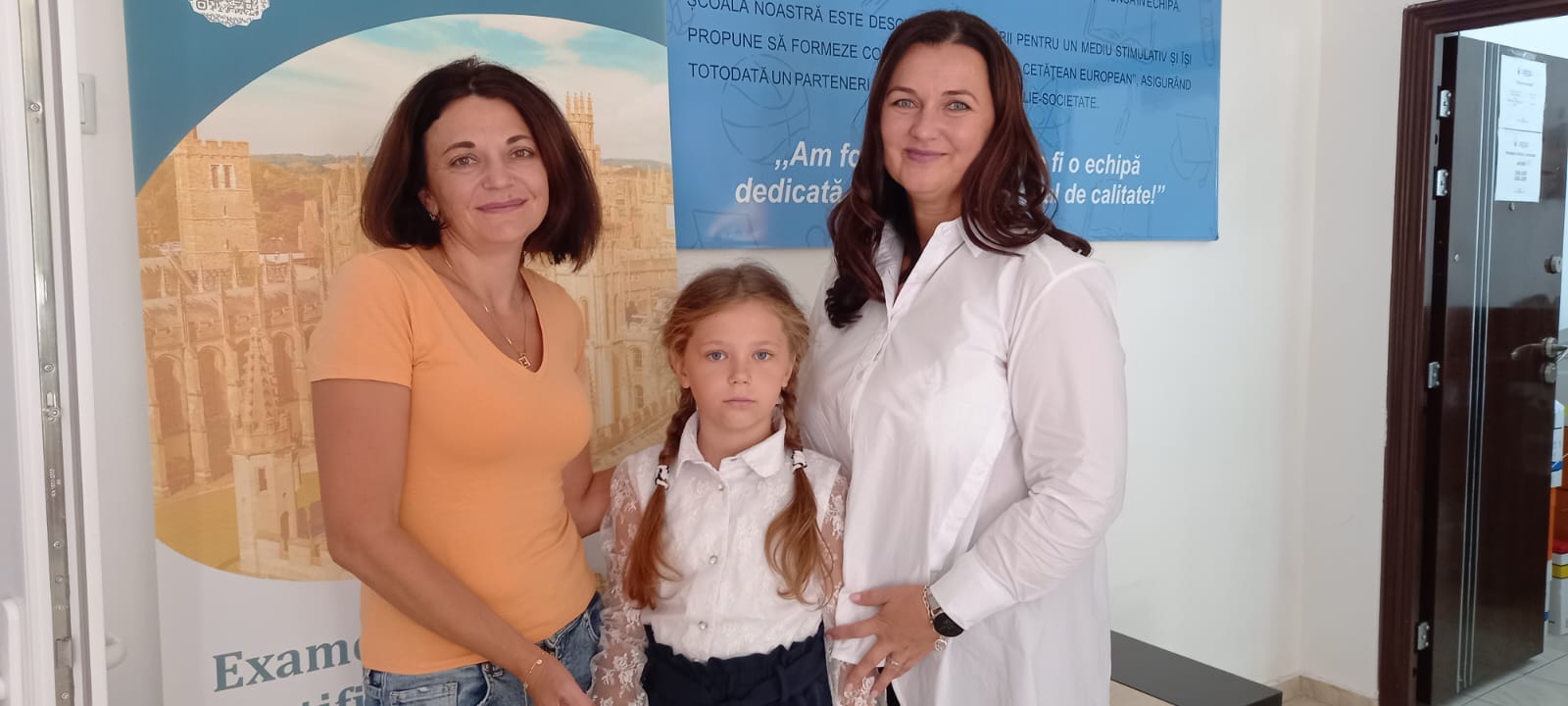 Peste 600 de copii din Ucraina au început școala pe pământ dobrogean. Unul dintre ei este Katerina, elevă la Scoala nr. 12