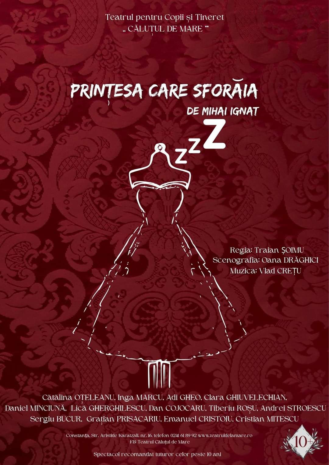 CONSTANŢA: Spectacol, în premieră absolută, pe scena Teatrului pentru Copii și Tineret “Căluțul de Mare”