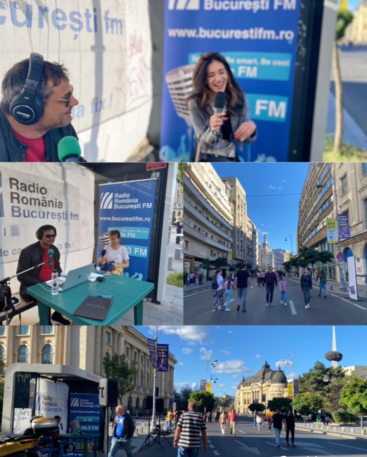 Bucureşti FM pe Calea Victoriei!