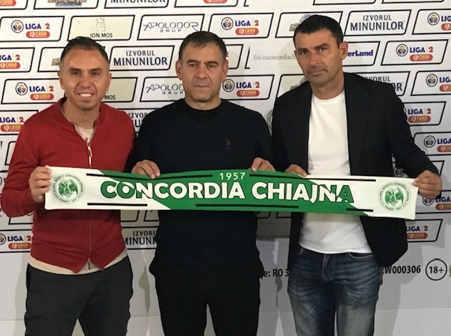 Echipa Concordia Chiajna din Liga a-II-a de fotbal are un nou antrenor