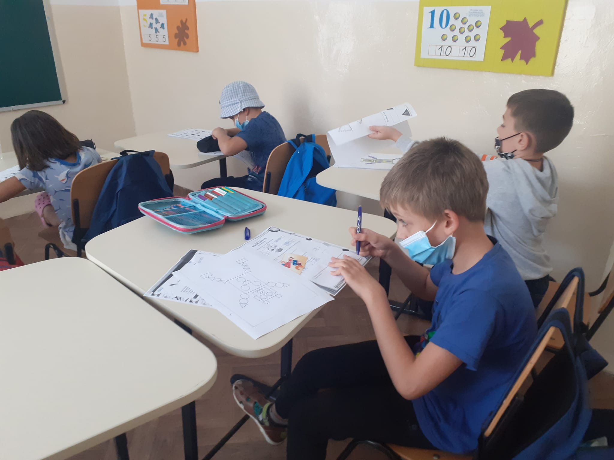 FOTO | Povestea unor luptători: copiii care învață la Sanatoriul Balnear Techirghiol, singura școală dintr-o unitate sanitară constănțeană