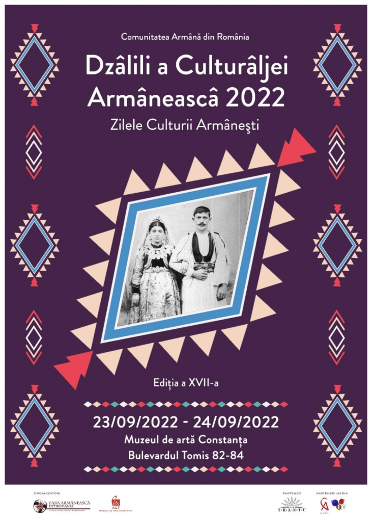 CONSTANŢA: În perioada 23 şi 24 septembrie, au loc „Zilele Culturii Armâneşti”