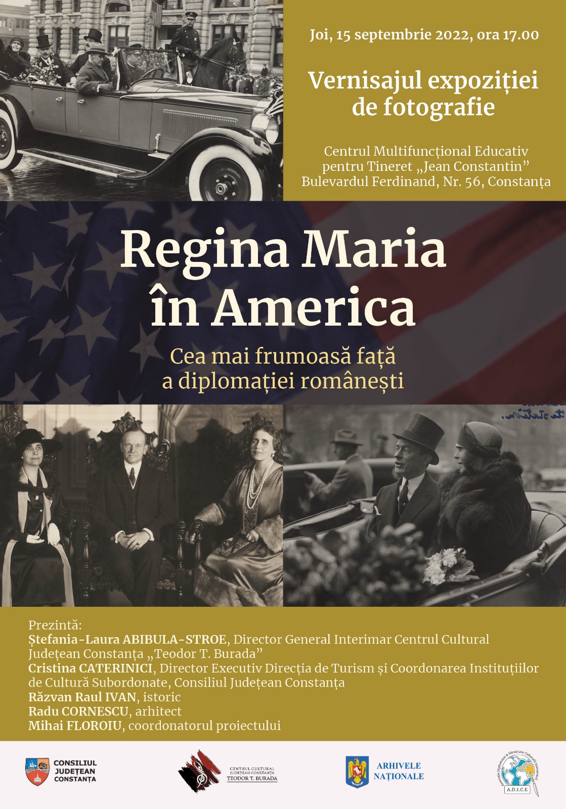 Regina Maria în America, cea mai frumoasă față a diplomației românești, o expoziție foto-documentară de neratat