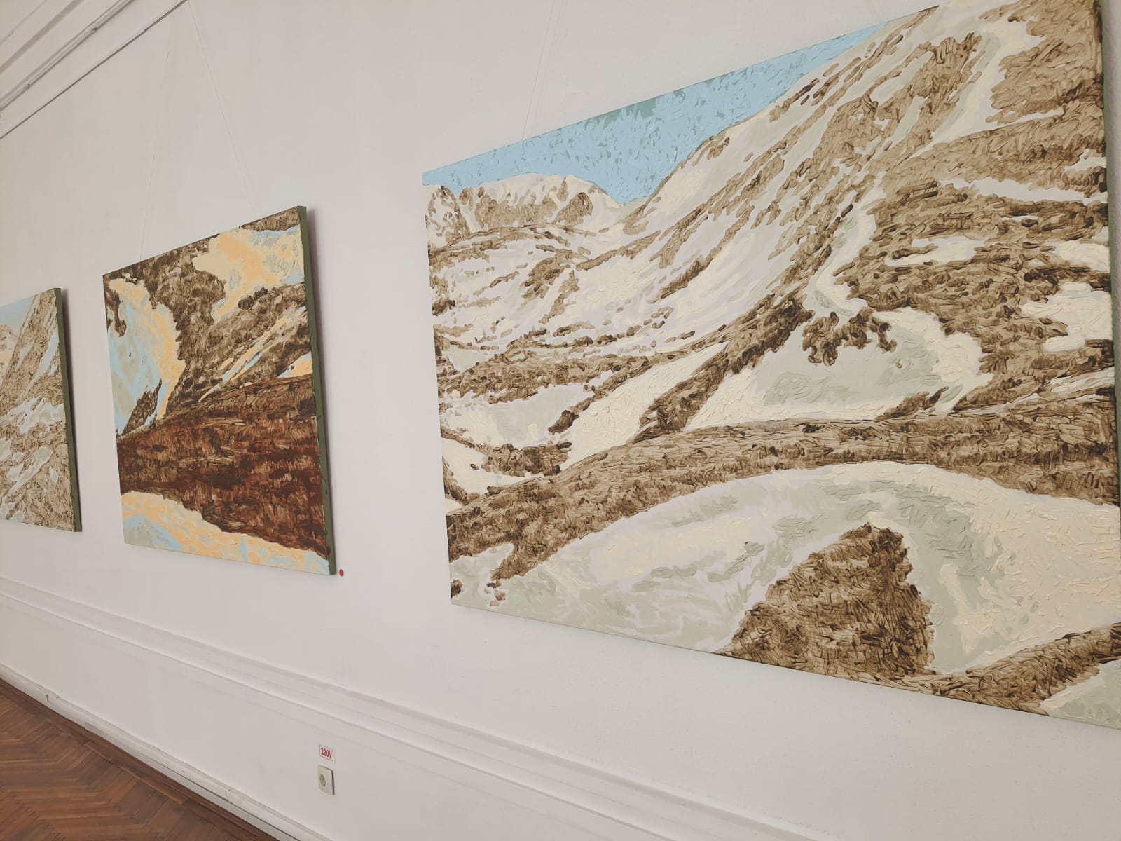 Expoziţie a pictorului Nicolae Comănescu, la Muzeul de Artă din Constanţa