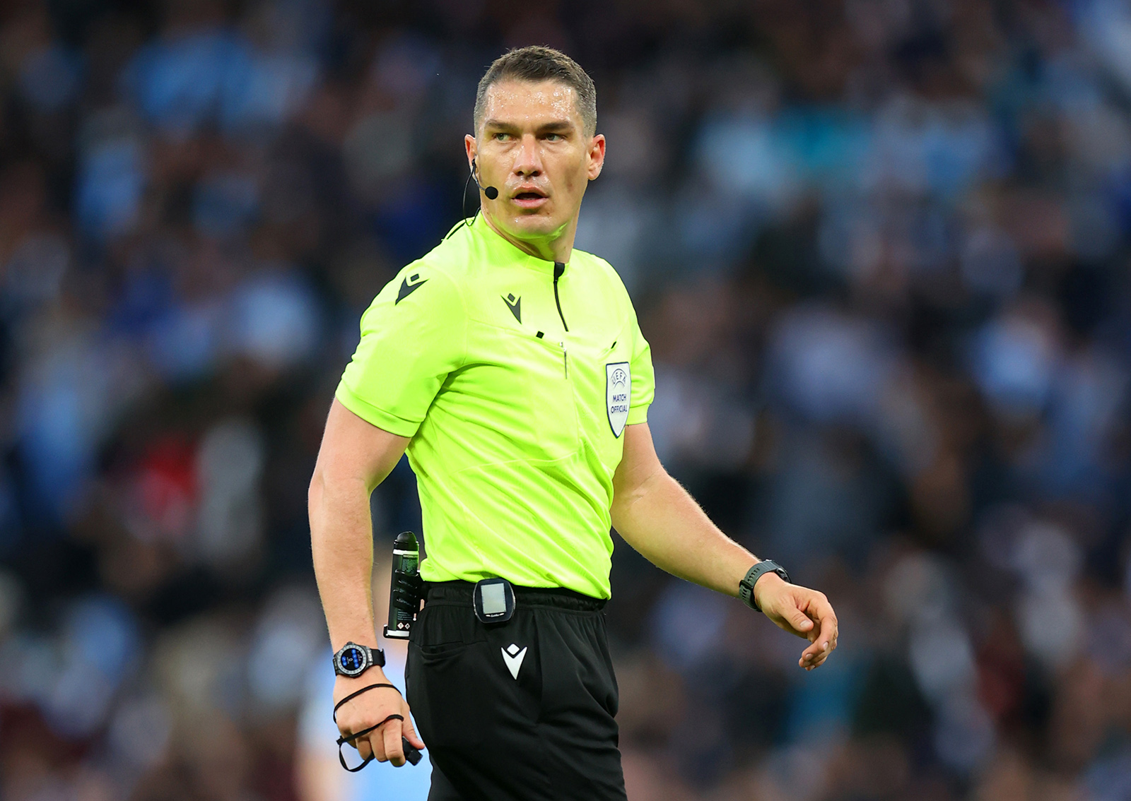 Istvan Kovacs va arbitra al doilea meci din acest sezon al Ligii Campionilor