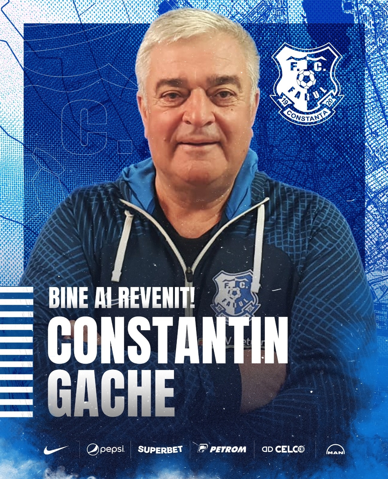 Constantin Gache a revenit la Farul Constanța