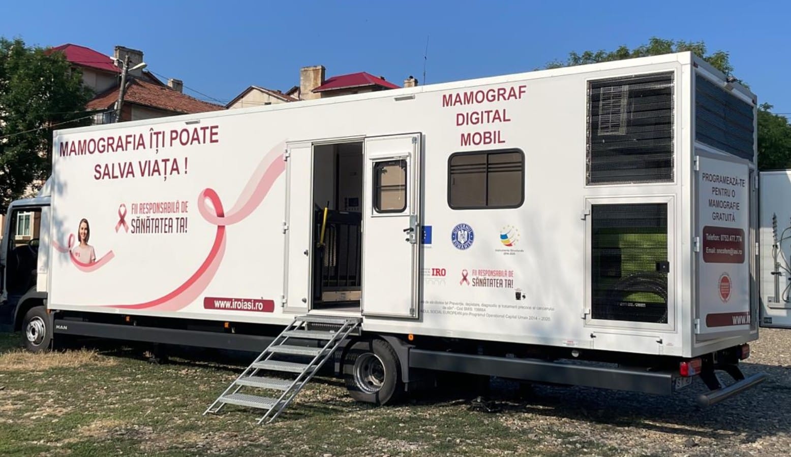 Mamografii digitale GRATUITE: CERVAVODĂ, MEDGIDIA, MURFATLAR, POARTA ALBĂ, TUZLA, TECHIRGHIOL, TOPRAISAR