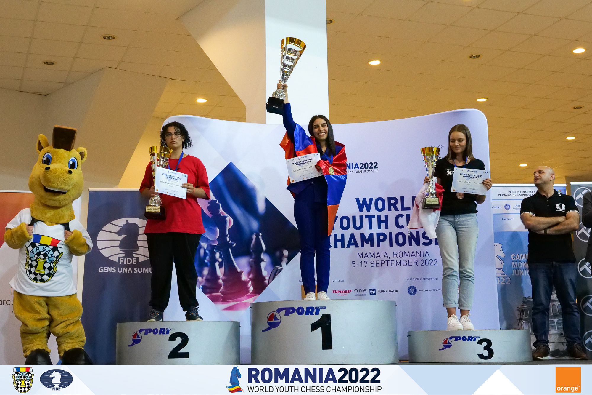 Campionatul Mondial de Șah de la Mamaia a reunit sportivi din 72 de țări