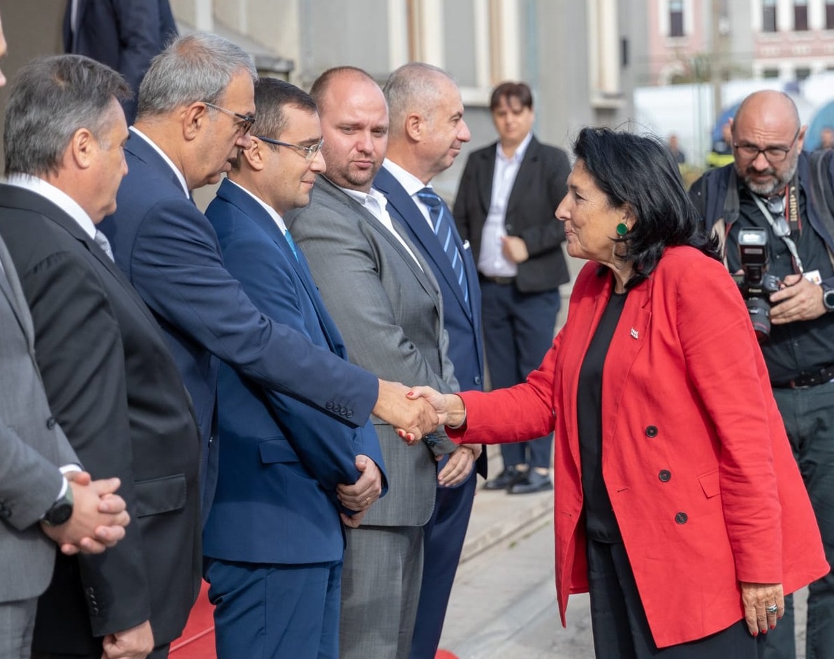 Președintele Georgiei, Salome Zourabichvili, în vizită la Constanța