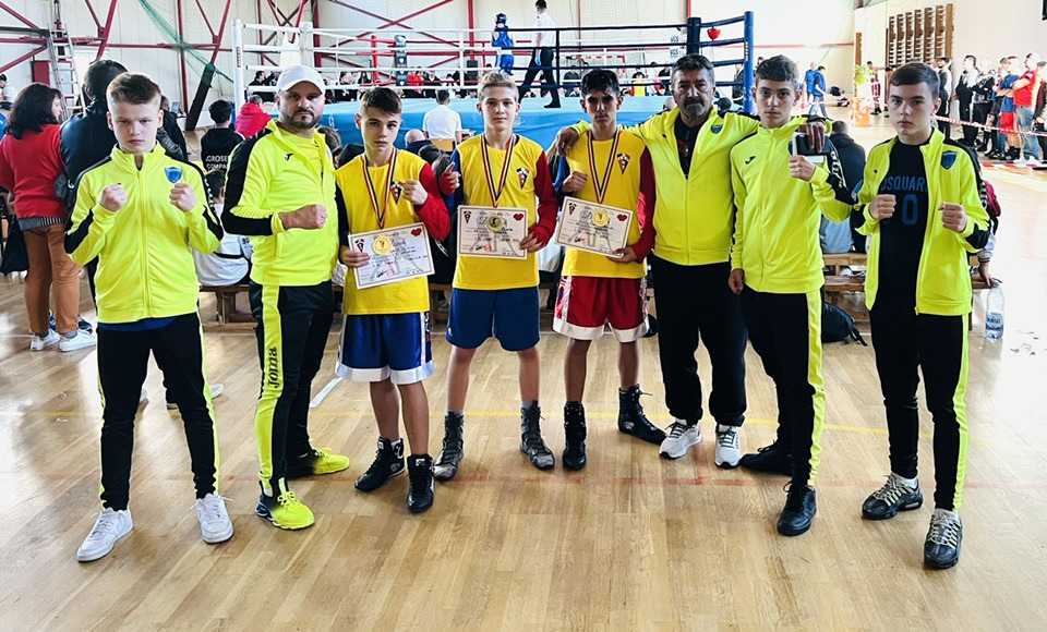 Trei titluri pentru pugiliștii de la CS Năvodari la Naționalele de box – cadeți