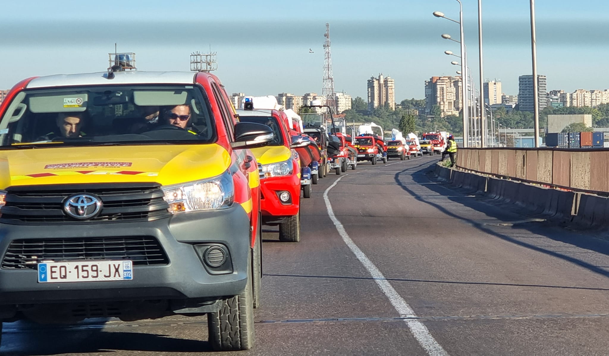 „O navă pentru Ucraina“ | Convoiul umanitar din partea Franţei a plecat spre Suceava