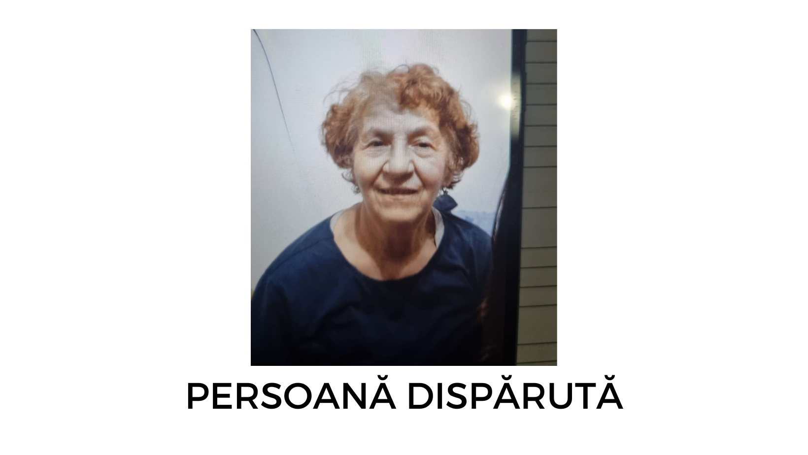 CONSTANŢA: Persoană dispărută. Dacă aţi văzut-o, sunaţi la 112!