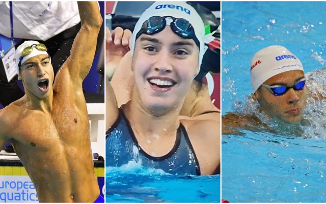 Campionii români la natație au fost felicitați de reprezentanții Coroanei Regale din România